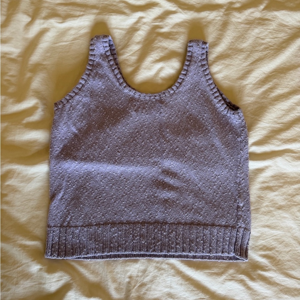 Loft Lavender Sweater Tank